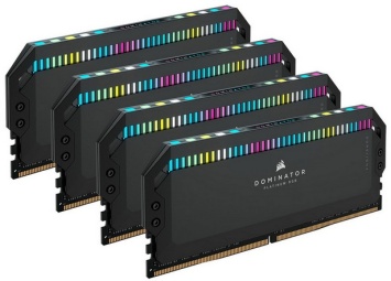 Corsair представила оперативную память Dominator Platinum RGB DDR5-6200 и DDR5-6400 объемом 32 ГБ