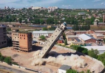 На месте взорванного элеватора возле Южного вокзала построят 16-этажку