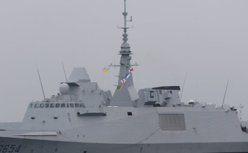 Cамый современный военный корабль ВМС Франции пришвартовался в Одессе (ФОТО, ВИДЕО)