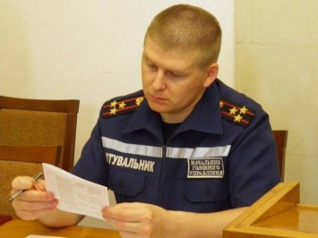 Глава николаевских спасателей Максим Грицаенко получил повышение по службе