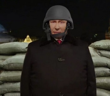 Путин - мутант: яркие фотожабы на новогоднее обращение главы Кремля