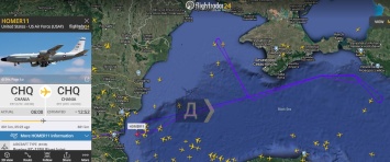 Американская воздушная разведка впервые в новом году провела мониторинг крымского побережья