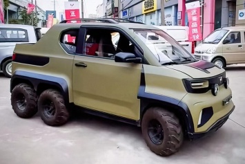 Китайцы представили самый маленький 6-колесный автомобиль (фото) | ТопЖыр