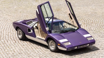 На продажу выставили фиолетовый Lamborghini Countach из-под принцессы | ТопЖыр