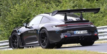 Новый Porsche 911 GT3 RS уже катается по Нюрбургрингуе