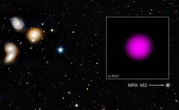 Телескоп NASA заметил в карликовой галактике сверхмассивную черную дыру