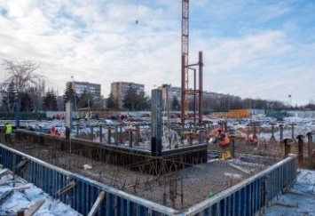 Метинвест показал строительство кампуса «Метинвест Политехники»: готовятся к монтажу металлоконструкций