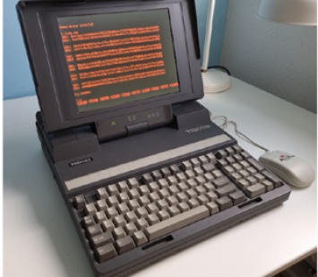 Ноутбук 1989 года испытали в майнинге биткоина