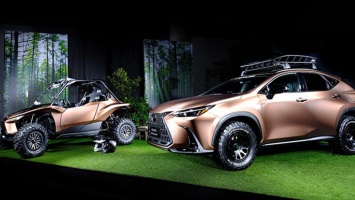 Lexus представит концепт NX PHEV OFFROAD и водородный багги
