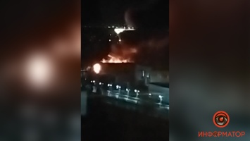 В Днепре на территории тюрьмы случился пожар: видео момента