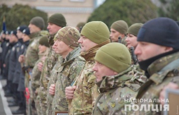 Сводный отряд одесских полицейских вернулся из фронтовой командировки