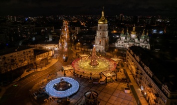Новогодний городок в центре Киева посетили более 4 млн человек