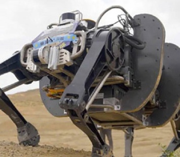 В Китае разработали крупнейшего в мире четвероногого робота для разведки