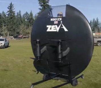 Американские инженеры провели летные испытания персональной "летающей тарелки"