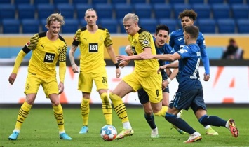 Боруссия Дортмунд одержала победу над Хоффенхаймом в результативном матче