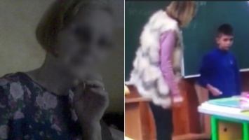 Скандал на Закарпатье. Учительница била ученика в классе, возбуждено уголовное дело (ВИДЕО)