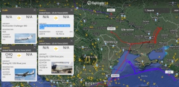 Американская разведка проводит разведывательные полеты над Украиной