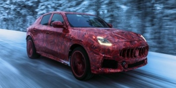 Maserati Grecale вышел на зимние тесты