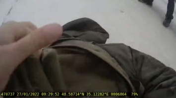 В полиции показали, как задерживали днепровского стрелка (ВИДЕО)