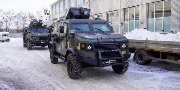 «Козак-7» впервые показали руководству Вооруженных сил Украины