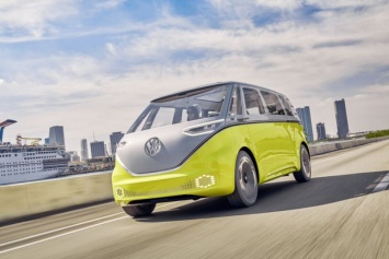 Опубликованы первые фото салона электровэна Volkswagen ID. Buzz