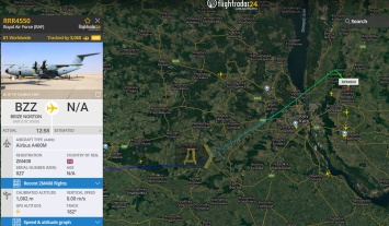 В "Борисполе" приземлился еще один британский самолет с военной помощью