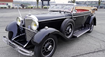 Музей гоночной трассы Индианаполиса продает с аукциона Mercedes 770K 1930 года короля Ирака Фейсала I (ВИДЕО)