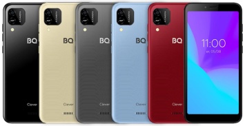 Компания BQ представила смартфон BQ 5765L Clever