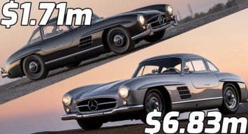 Два ультраредких Mercedes 300SL продали с аукциона за 6,8 млн долларов