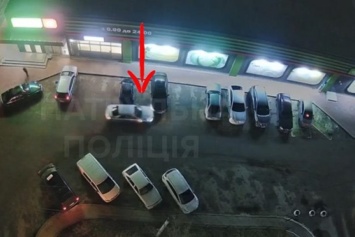 В Борисполе пьяный лихач разбил пять припаркованных автомобилей