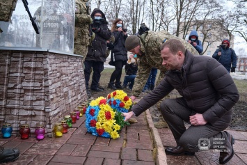 В Краматорске почтили память жителей, погибших в результате обстрела боевиков в 2015 году