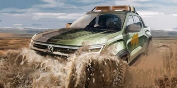 VW показал новые изображения своего пикапа Amarok