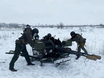 Тяжело в ученье, легко в бою: криворожские нацгвардейцы отрабатывали действии при угрозе атаки противника с воздуха