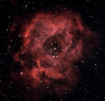 Астроном-любитель сделал невероятно красивое изображение туманности Розетка
