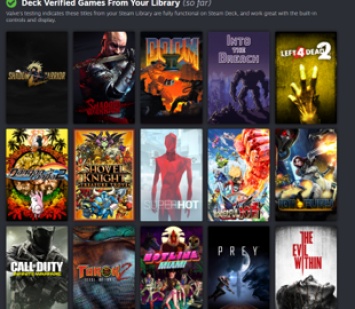 Valve добавила в Steam функцию проверки совместимости игр со Steam Deck